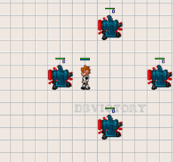 Stara grafika Beam Attack!